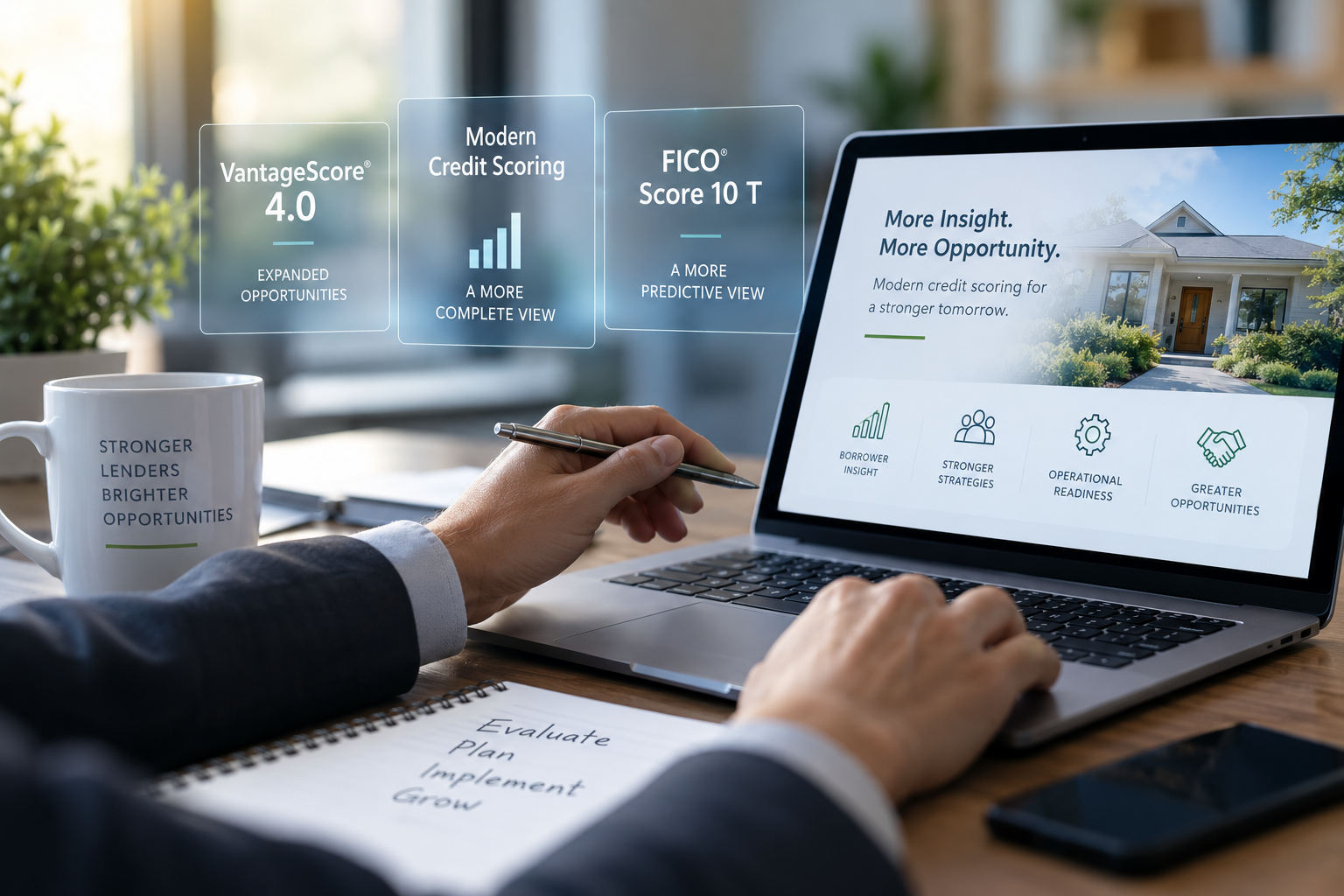 Mortgage Credit Score Modernization: What Lenders Need to Know About FICO® Score 10 T and VantageScore® 4.0